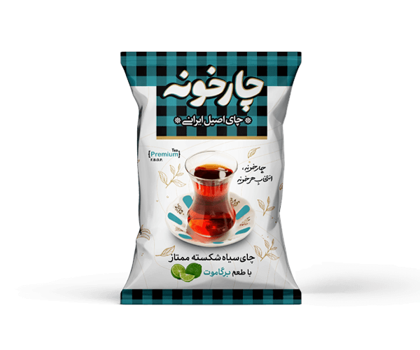 چای سیاه سلفون برگاموت